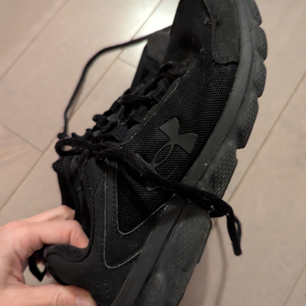 Under Armour Black Athletic Shoes